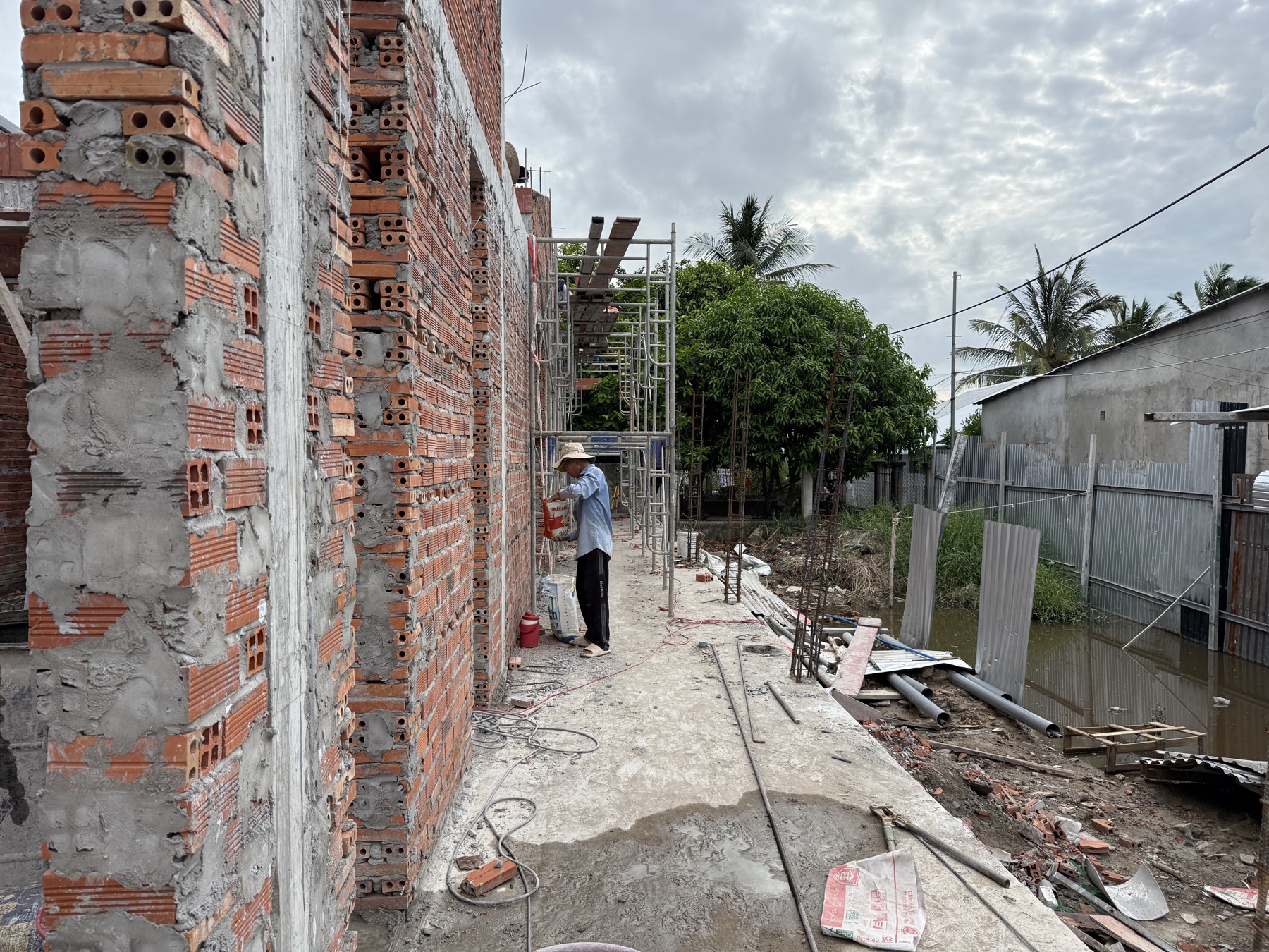 Hình ảnh thi công thực tế — Nhà của Ngoại. — ảnh 7