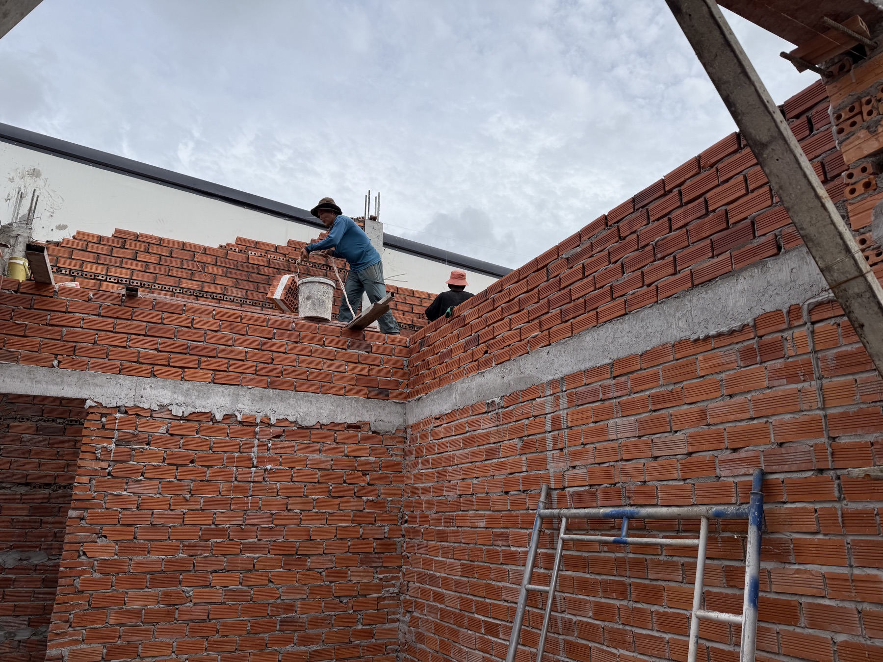 Hình ảnh thi công thực tế — Nhà của Ngoại. — ảnh 9