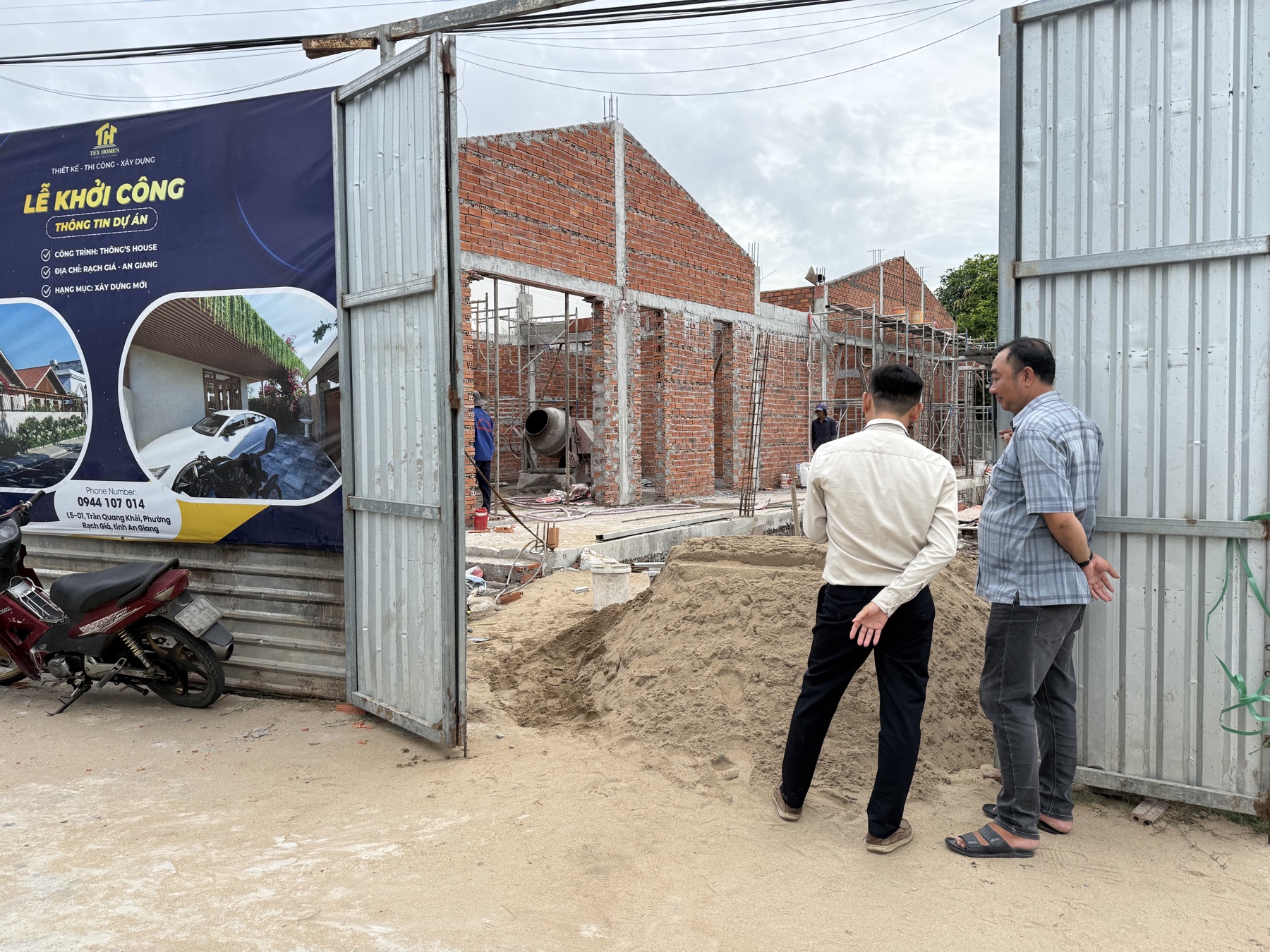 Hình ảnh thi công thực tế — Nhà của Ngoại. — ảnh 15