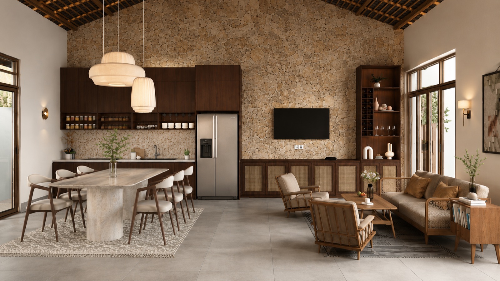 Phối cảnh 3D — Nhà của Ngoại. — ảnh 11